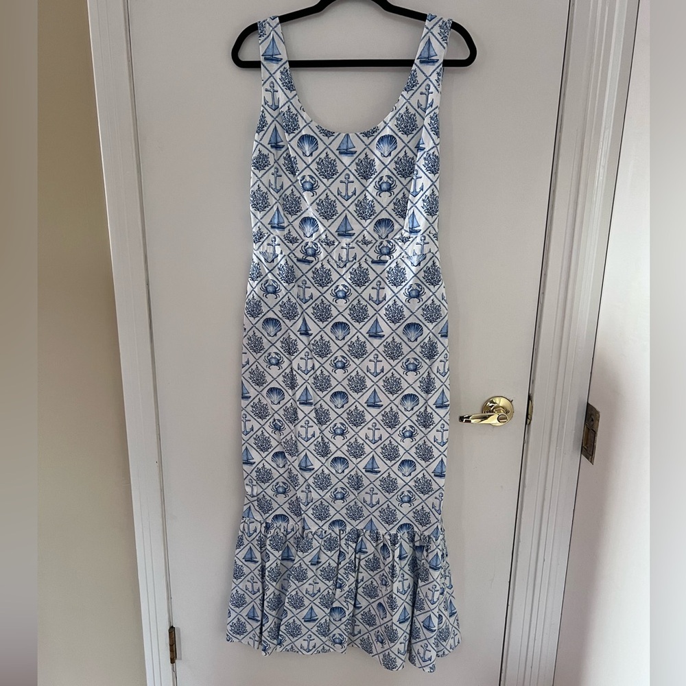 KJP Kiel James Patrick Nautical Sea Dress / 6